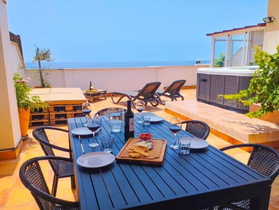 Apartament Penthouse With Jacuzzi And Spectacular Sea Views Nerja Zewnętrze zdjęcie