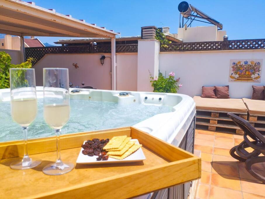 Apartament Penthouse With Jacuzzi And Spectacular Sea Views Nerja Zewnętrze zdjęcie